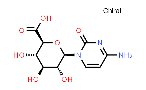 1-(beta-D-Glucopyranosyluronic acid)cytosine