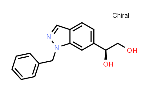 (S)-1-(1-benzyl-1H-indazol-6-yl)ethane-1,2-diol