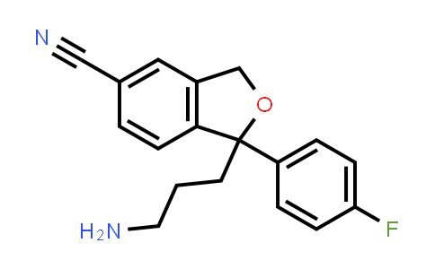 1-(3-aminopropyl)-1-(4-fluorophenyl)-3H-2-benzofuran-5-carbonitrile