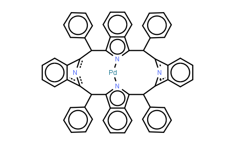 mesoTetraphenyltetrabenzoporphine Palladium Complex