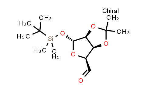 (3aS,4S,6R,6aS)-6-(tert-butyldimethylsilyloxy)-2,2-dimethyl-tetrahydrofuro[3,4-d][1,3]dioxole-4-carbaldehyde