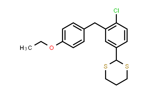 2-(3-(4-ethoxybenzyl)-4-chlorophenyl)-1,3-dithiane