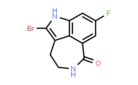 2-Bromo-8-fluoro-4,5-dihydro-1H-azepino[5,4,3-cd]indol-6(3H)-one