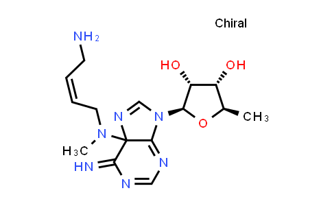 5-(((Z)-4-amino-2-butenyl)methylamino)-5'-deoxyadenosine