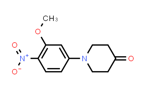 1-(3-Methoxy-4-nitrophenyl)piperidin-4-one