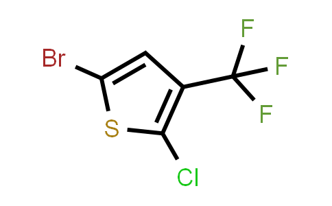 5-bromo-2-chloro-3-(trifluoromethyl)thiophene