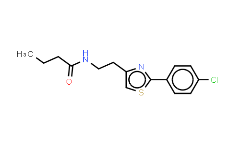 N-[2-[2-(4-氯苯基)-4-噻唑基]乙基]丁酰胺