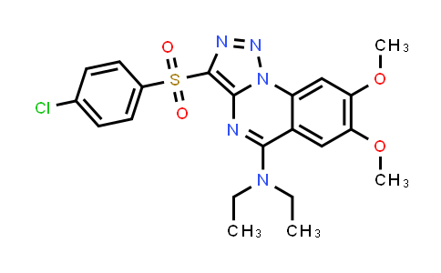 3-(4-chlorophenylsulfonyl)-N,N-diethyl-7,8-diMethoxy-[1,2,3]triazolo[1,5-a]quinazolin-5-aMine