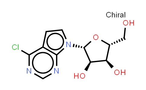 6-Chloro-7-deaza-9-(b-D-ribofuranosyl)purine
