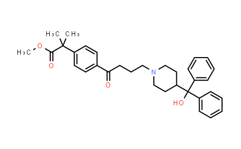 2-[4-[4-[4-(Hydroxydiphenylmethyl)-1-piperidinyl]-1-oxobutyl]phenyl]-2,2-dimethylacetic acid methyl ester
