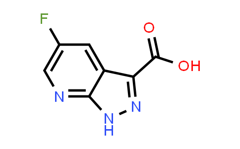 5-Fluoro-1H-pyrazolo[3,4-b]pyridine-3-carboxylic acid