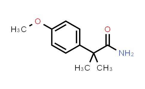 2-(4-methoxy-phenyl)-2-methyl-propionic acid amide
