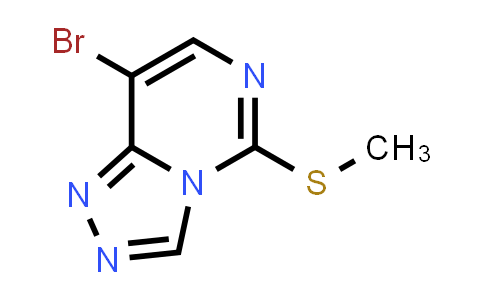 8-Bromo-5-(methylthio)[1,2,4]triazolo[4,3-c]pyrimidine