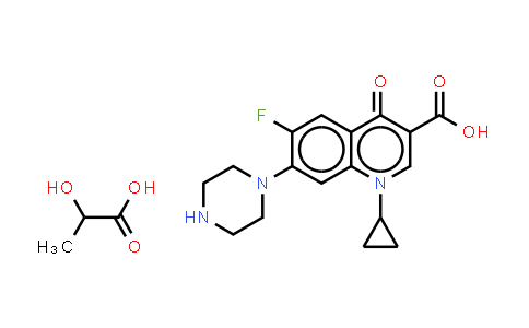 Ciprofloxacin lactate
