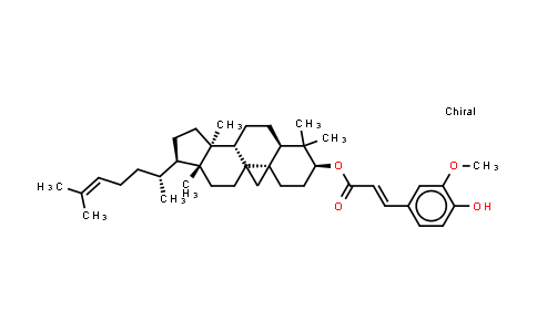 3-(4-羟基-3-甲氧基苯基)羊毛甾醇-2-丙烯酸酯