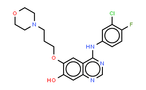 7-羟基喹唑啉, 4-[(3-氯-4-氟苯基)氨基]-6-[3-(4-吗啉基)丙氧基]-