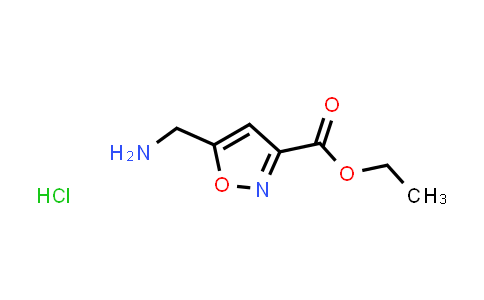 Ethyl 5-(aminomethyl)isoxazole-3-carboxylate hydrochloride