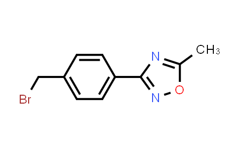 3-(4-(Bromomethyl)phenyl)-5-methyl-1,2,4-oxadiazole