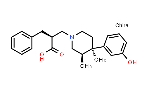 (R)-2-苄基-3-[(3R,4R)-4-(3-羟基苯基)- 3,4-二甲基哌啶-1-基]丙酸