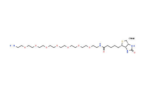 Biotin-PEG7-NH2