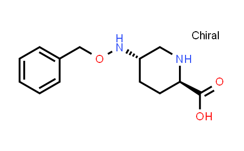 Trans-5-(Benzyloxyamino)piperidine-2-carboxylic acid
