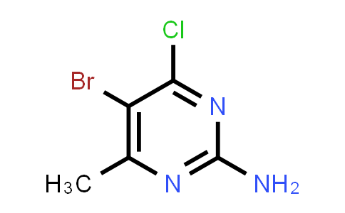 5-bromo-4-chloro-6-methylpyrimidin-2-ylamine