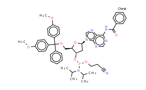 5'-O-(4,4'-Dimethoxytrityl)-N6-benzoyl-2'-deoxyadenosine-3'-(2-cyanoethyl-N,N-diisopropyl)phosphoramidite