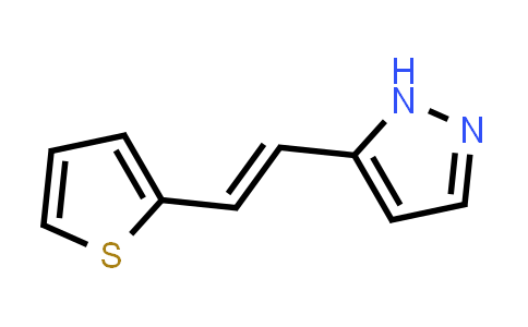 5-[(E)-2-(2-Thienyl)vinyl]-1H-pyrazole