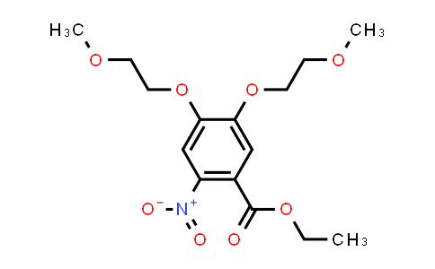 Ethyl 4,5-bis(2-methoxyethoxy)-2-nitrobenzoate