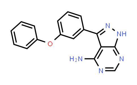 3-(3-phenoxyphenyl)-1H-pyrazolo[3,4-d]pyrimidin-4-amine