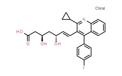 (3R,5R,6E)-7-[2-Cyclopropyl-4-(4-fluorophenyl)-3-quinolinyl]-3,5-dihydroxy-6-heptenoic acid