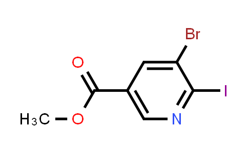 Methyl 5-broMo-6-iodonicotinate