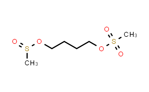 Methanesulfinic acid, 4-​[(methylsulfonyl)​oxy]​butyl ester