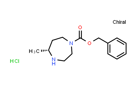 (R)-benzyl 5-Methyl-1,4-diazepane-1-carboxylate hydrochloride