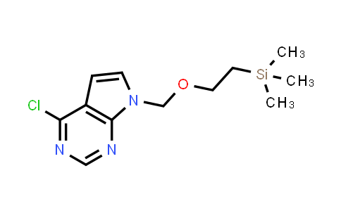 4-chloro-7-((2-(trimethylsilyl)ethoxy)methyl)-7H-pyrrolo[2,3-d]pyrimidine