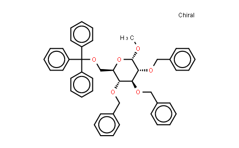 Methyl-6-O-trityl-2,3,4-tri-O-benzyl-α-D-glucopyranoside