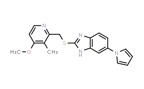 2-[[(4-Methoxy-3-methyl-2-pyridinyl)methyl]thio]-6-(1H-pyrrol-1-yl)-1H-benzimidazole