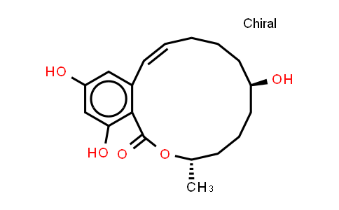 2,4-Dihydroxy-6-(6α,10-dihydroxy-trans-1-undecenyl)benzoicacidμ-lactone