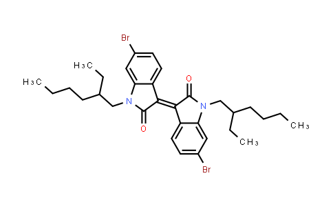 6,6'-dibromo-N,N'-bis(2-ethylhexyl)-isoindigo