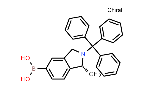 (R)-(1-methyl-2-tritylisoindolin-5-yl)boronic acid