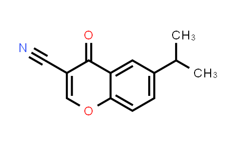 3-Cyano-6-isopropylchromone