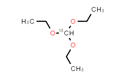 Triethyl orthoformate (formyl-13c)