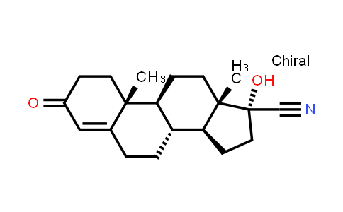 17a-Hydroxy-17b-cyanoandrost-4-en-3-one