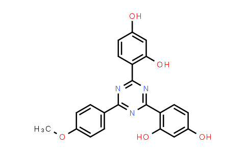 1,3-Benzenediol, 4,4'-[6-(4-methoxyphenyl)-1,3,5-triazine-2,4-diyl]bis-