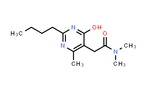 2-(2-butyl-4-hydroxy-6-MethylpyriMidin-5-yl)-N,N-diMethylacetaMide