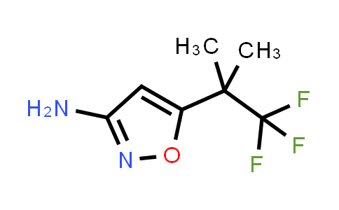 5-(1,1,1-trifluoro-2-methylpropan-2-yl)isoxazol-3-amine
