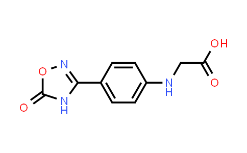 N-[4-(5-oxo-4,5-dihydro-1,2,4-oxadiazol-3-yl)phenyl]glycine