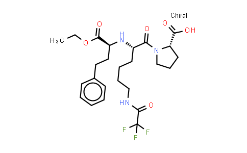 N2-1[(1S)-Ethoxycarbonyl-3-phenylpropyl]-N6-trifluoroacetyl-L-lysyl-L-proline