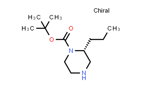 (2R)-2-Propyl-1-piperazinecarboxylic acid tert-butyl ester