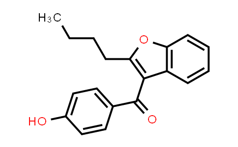2-Butyl-3-(4-hydroxybenzoyl)benzofuran